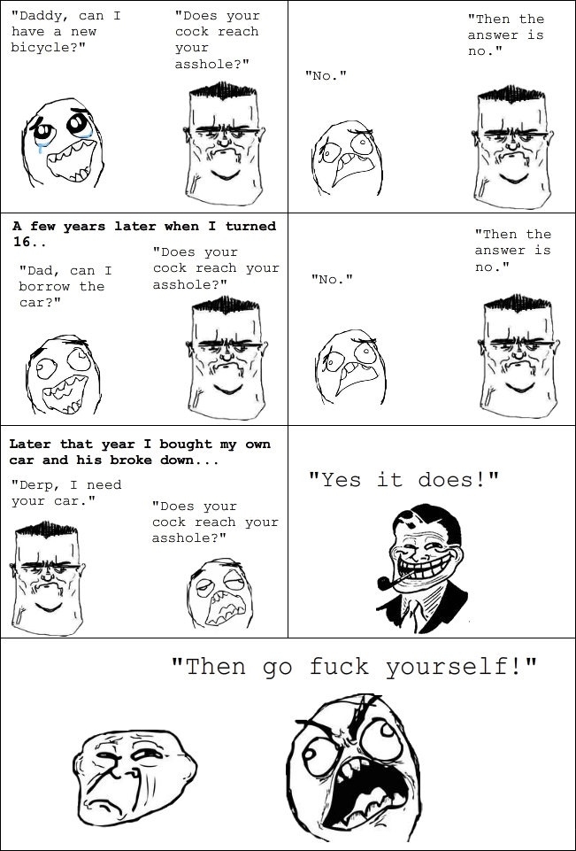 Troll dad