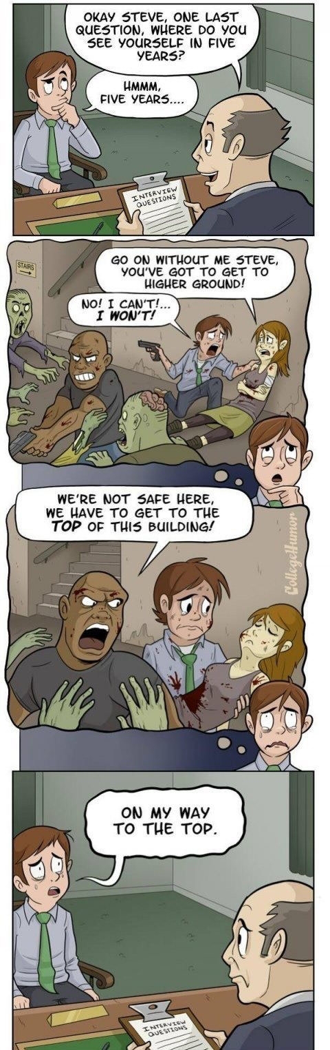 On my way to the top