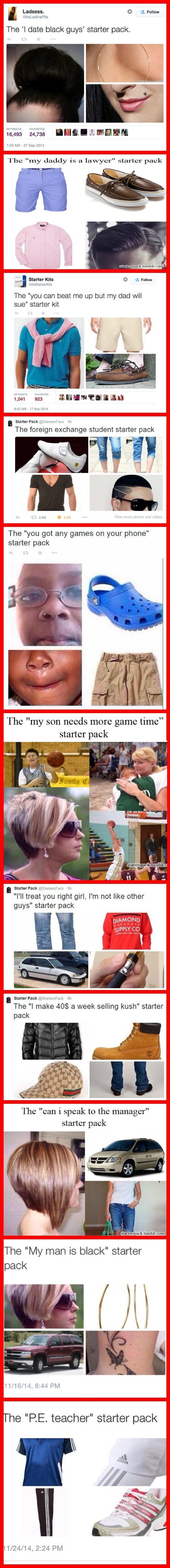 Starter packs