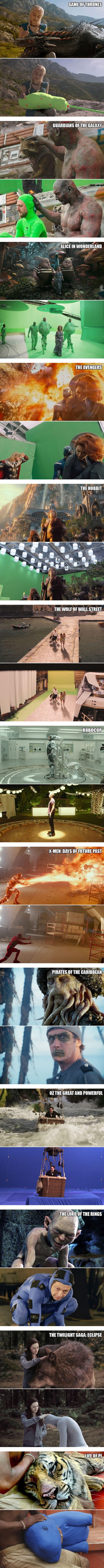 Movies before & after special effects