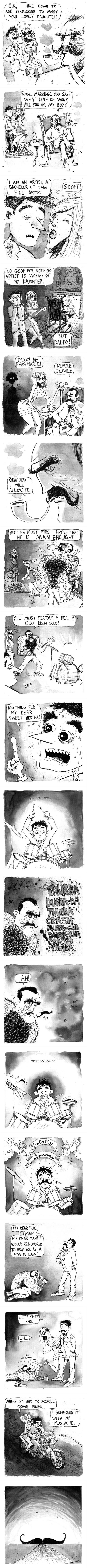 The power of mustache