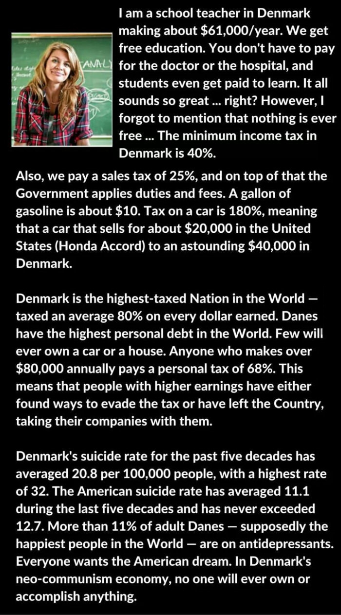 Life in Denmark