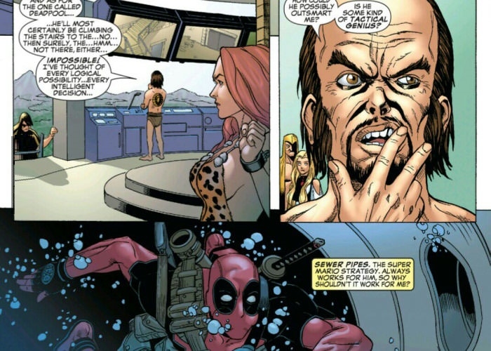 Deadpool the tactical genius