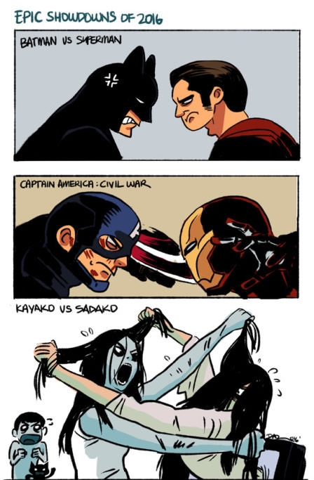 They just can't get along