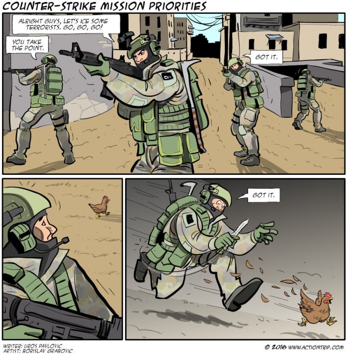 Counter-Strike in nutshell