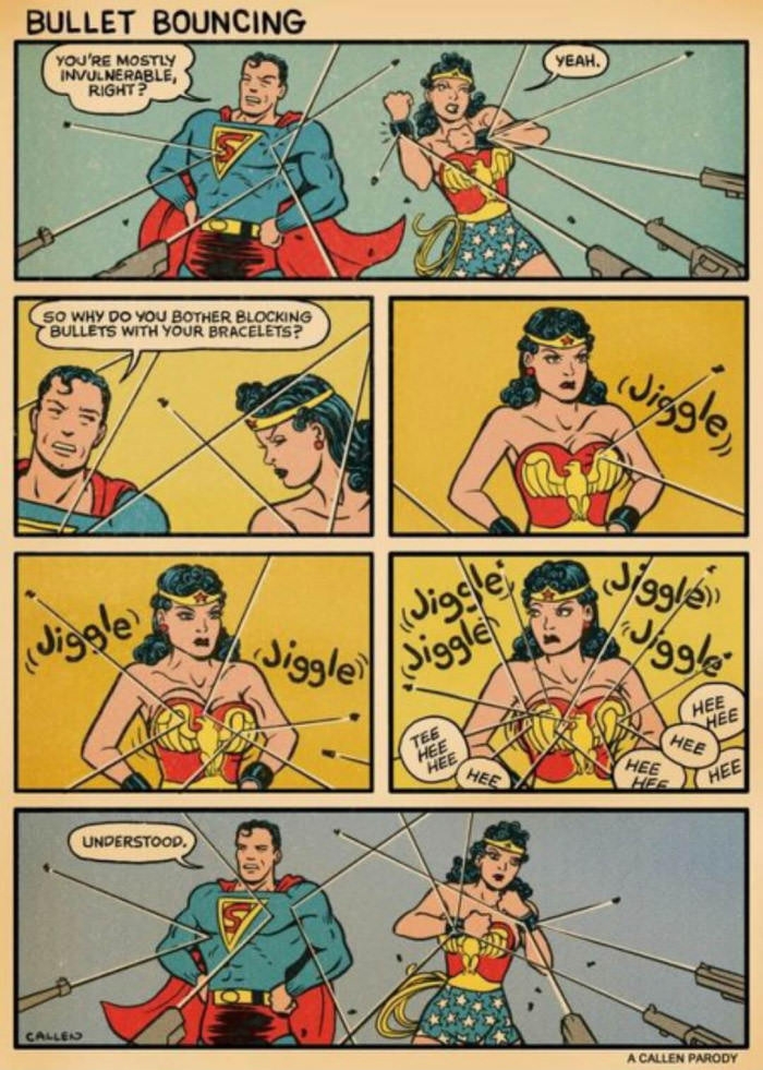 Just wonder woman things