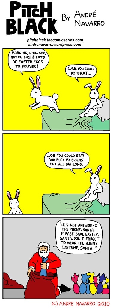 Gotta save easter, santa!