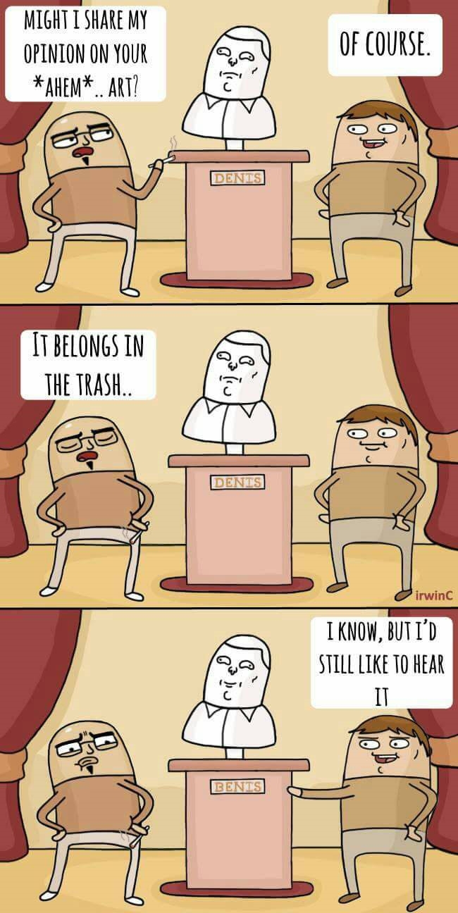 Comments on the internet