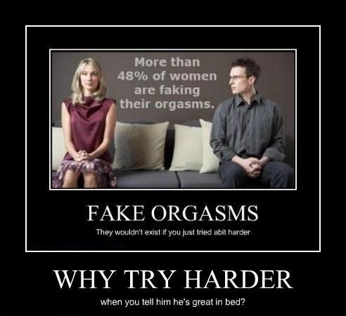 Why try harder?