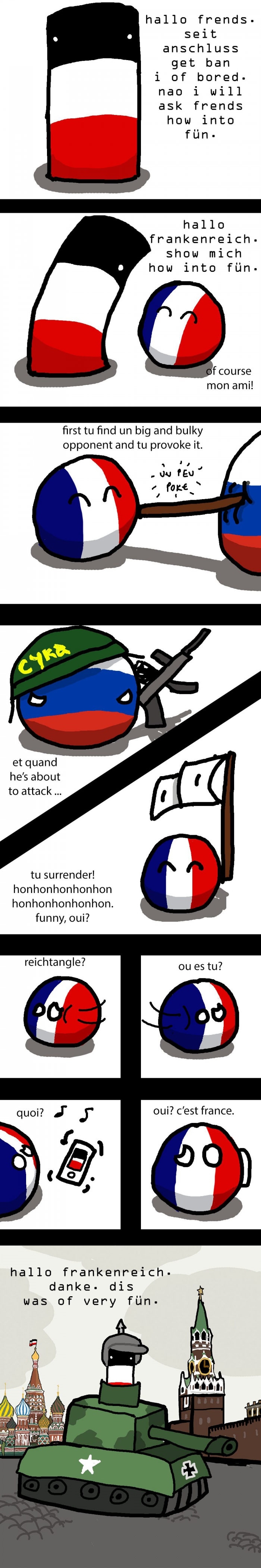 German jokes vs French jokes