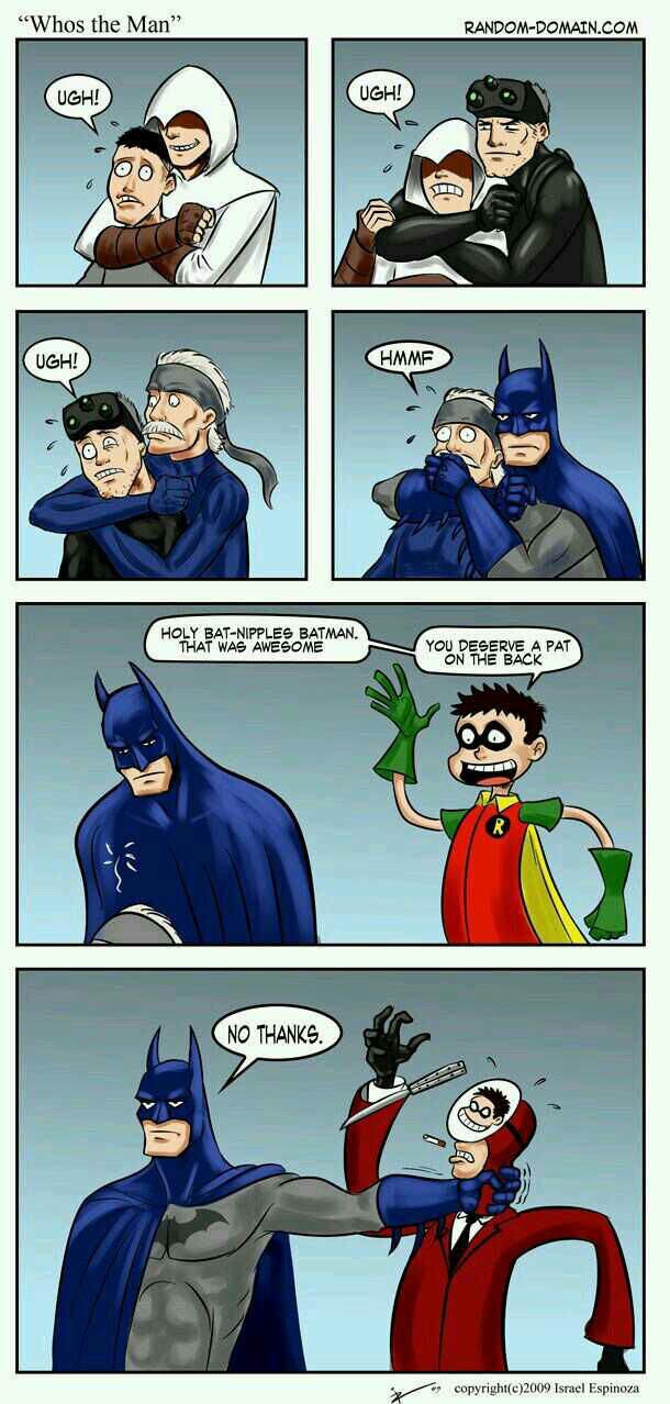 He's Batman