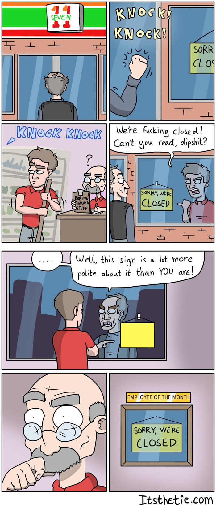 Sorry, we're closed