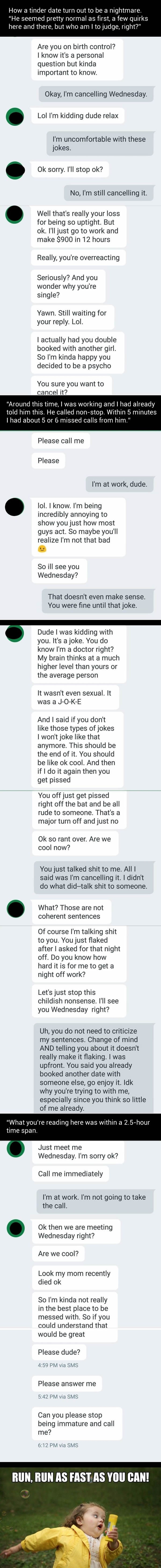 Guy goes crazy after getting rejected