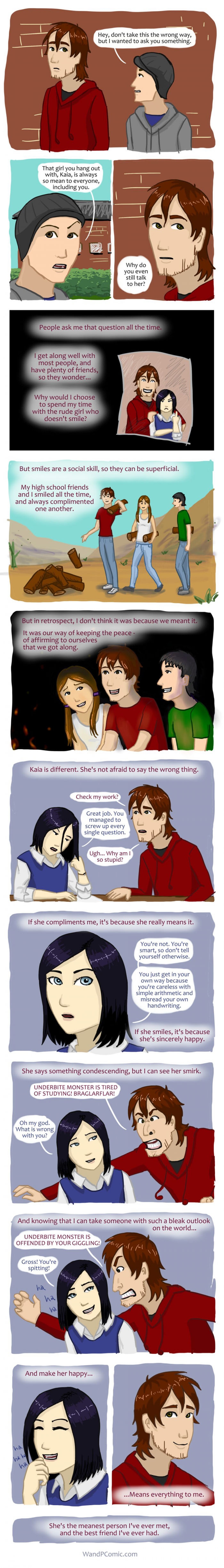 The kind of friendship I want