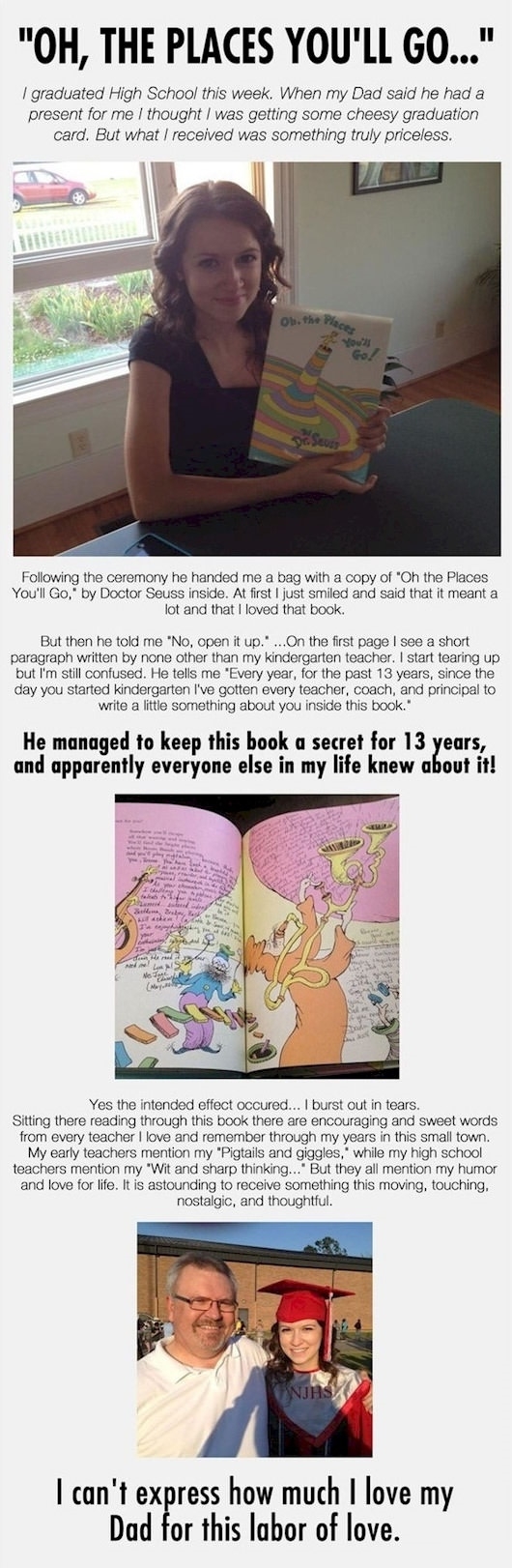 'Oh, the places you'll go..'