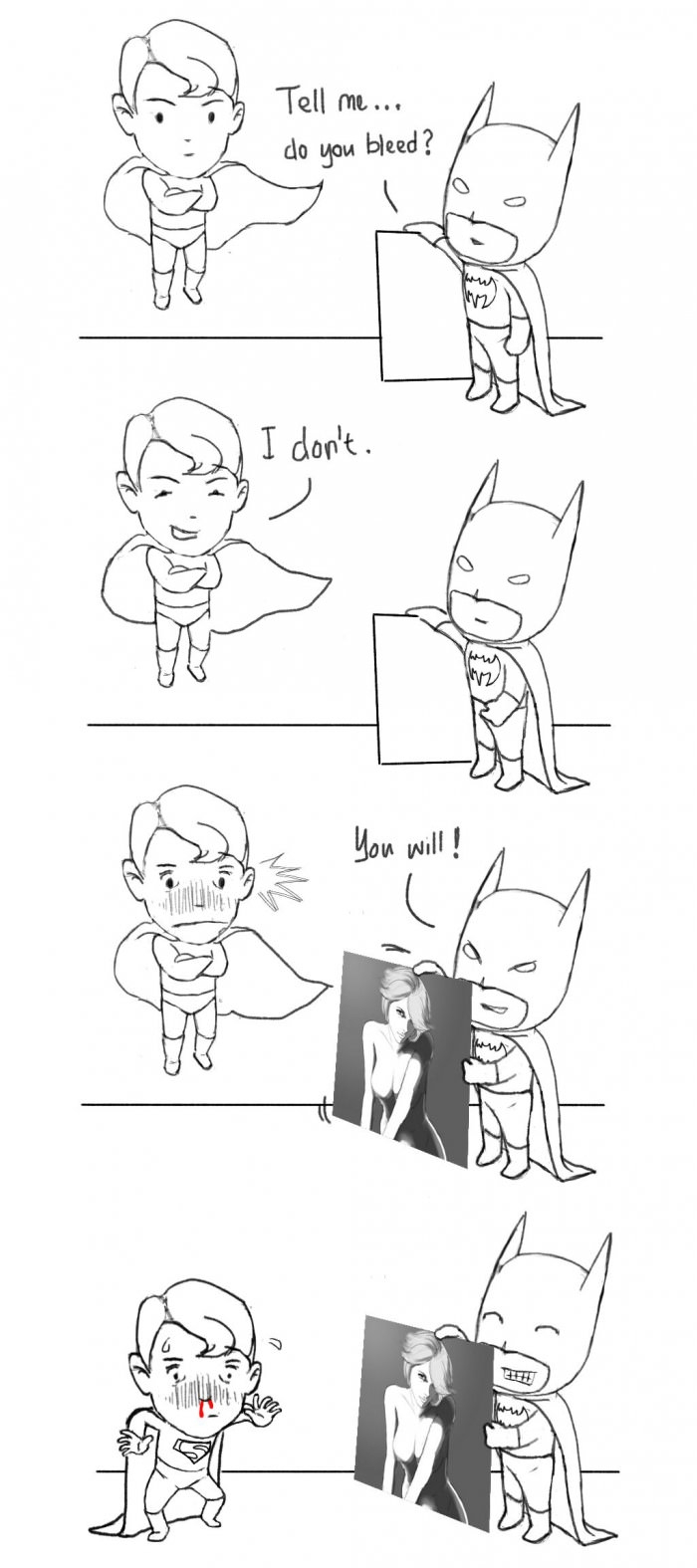 How Batman will make Superman bleed