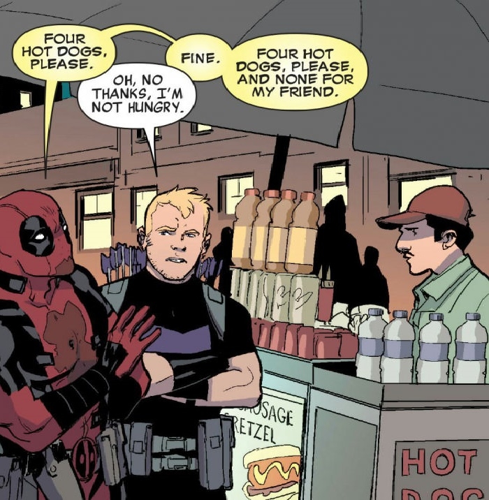 Deadpool being Deadpool