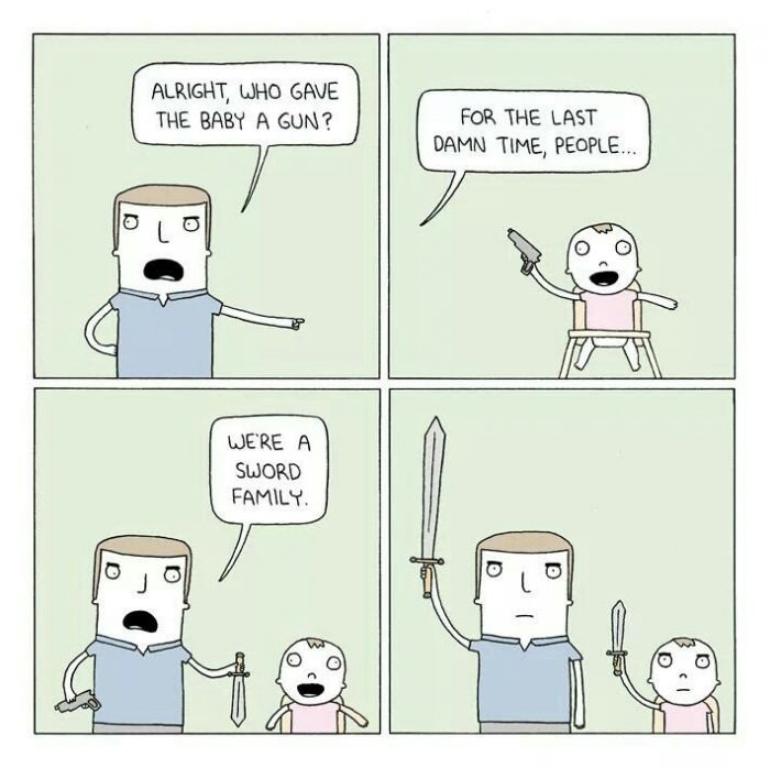 Gun baby
