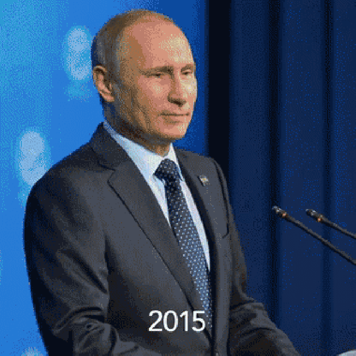 Time traveler Putin