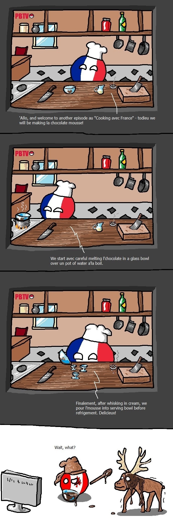 Cooking show with Le France