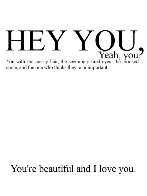 Hey you!