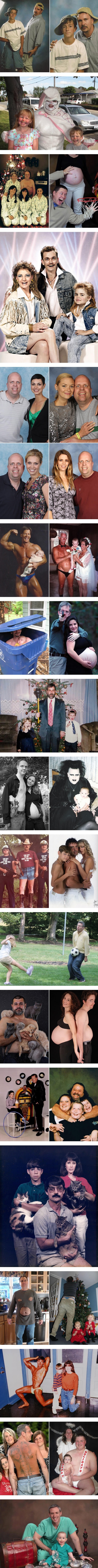 Awkward dad photos