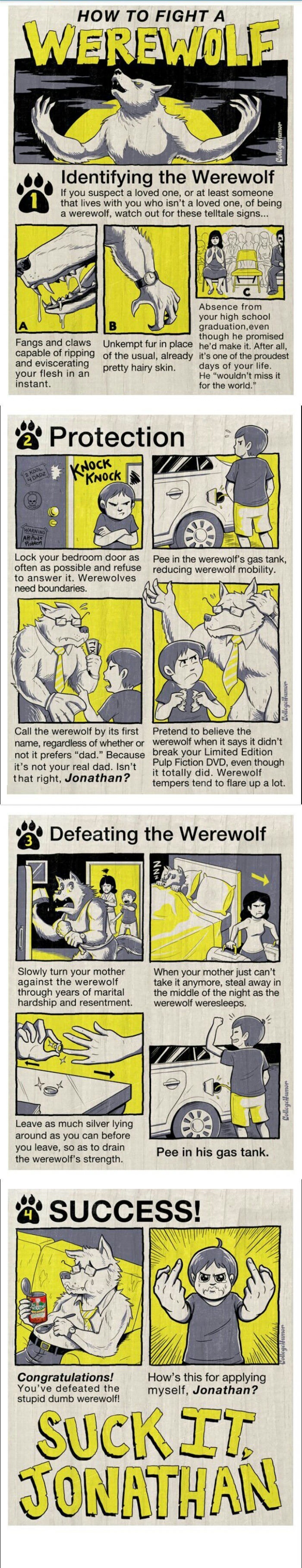 How to fight a werewolf