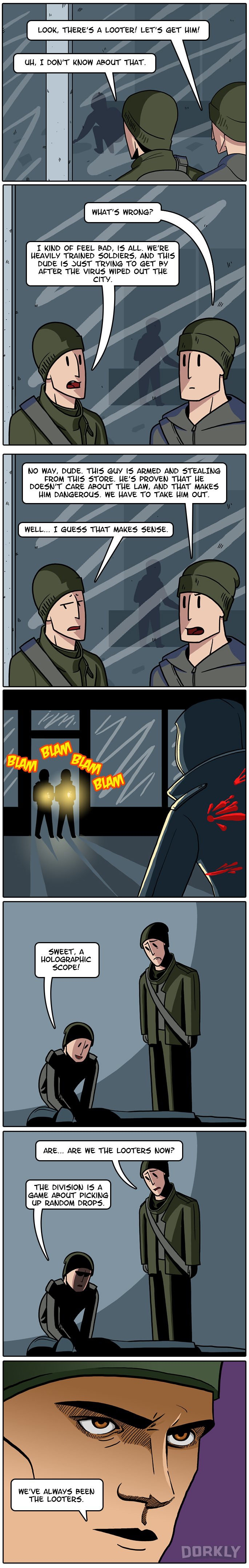 Problem with the division's enemies