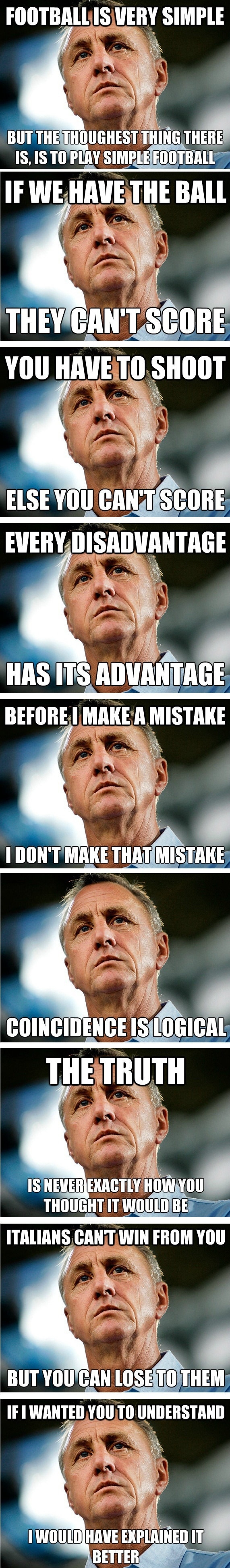 Quotes from Johan Cruyff