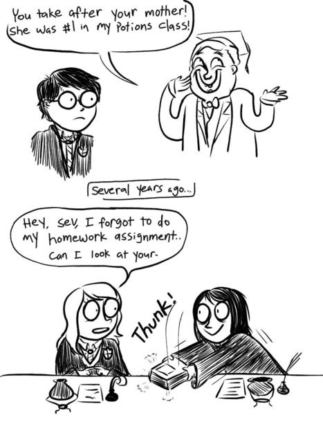Friendzoned Snape