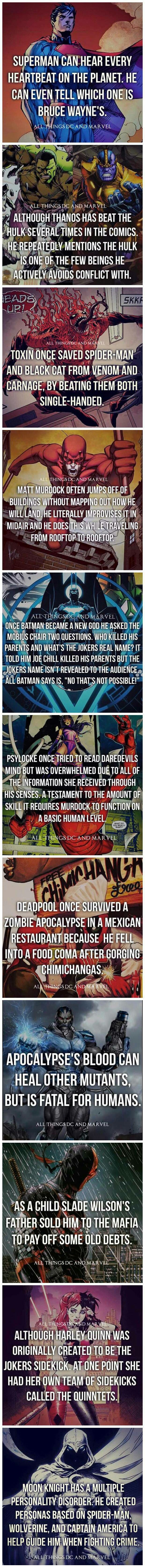 All things DC & Marvel