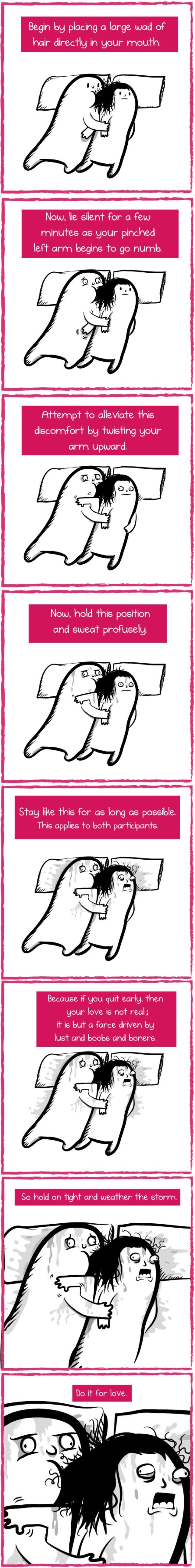How to cuddle like you mean it