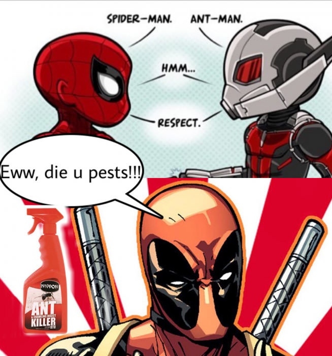 Deadpool being deadpool