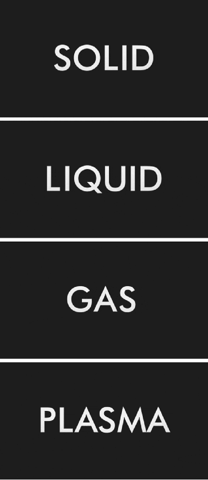 Material states