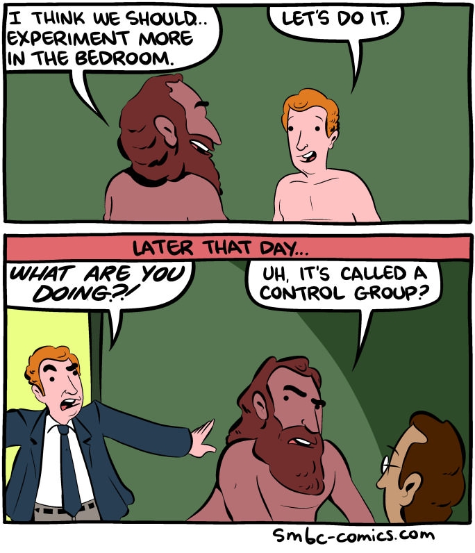 Experiment in the bedroom