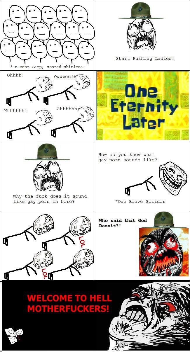 At boot camp