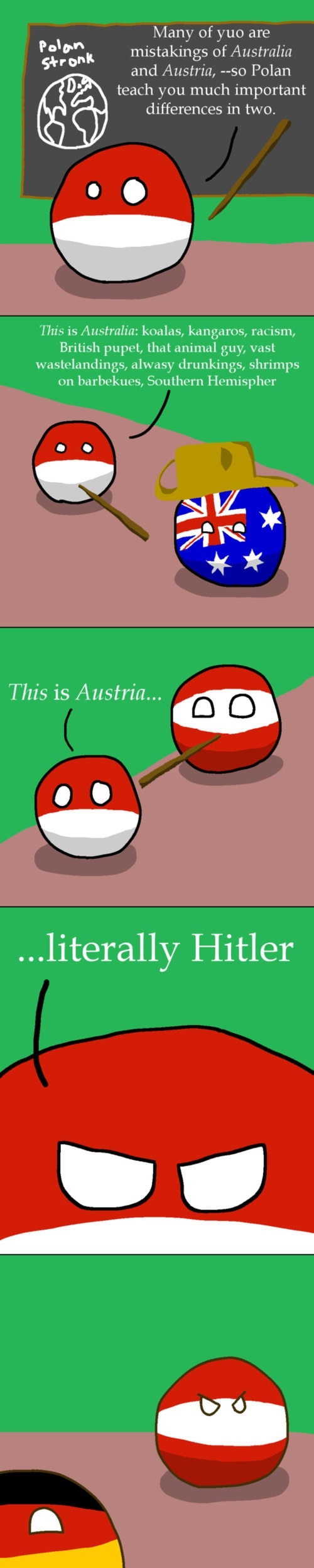 Countries with Polanski