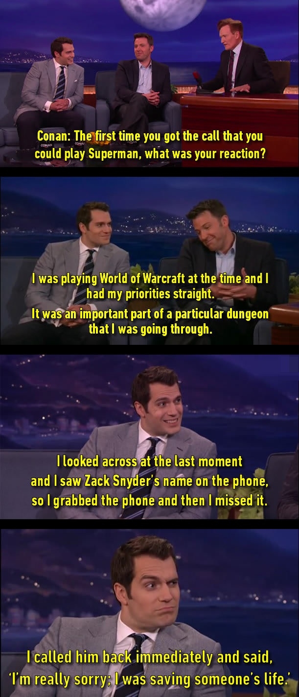 I believe Superman was tanking
