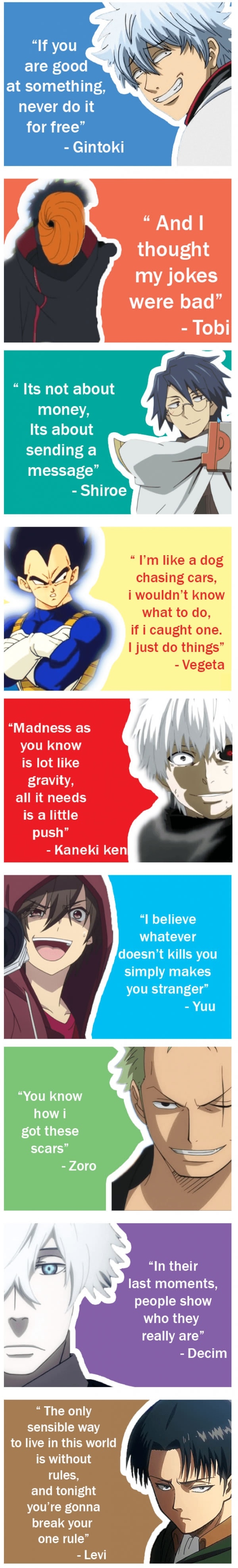 Joker quotes related to anime ones