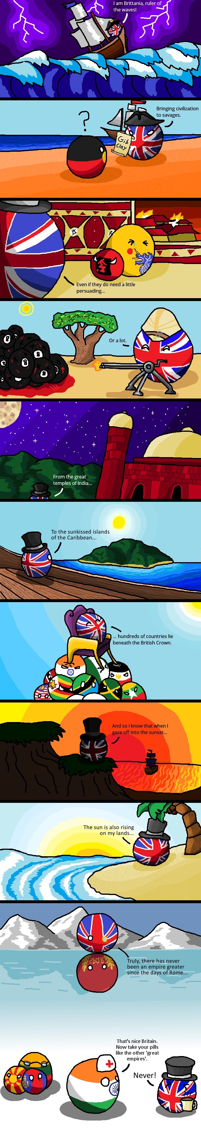 The glory of Brittania