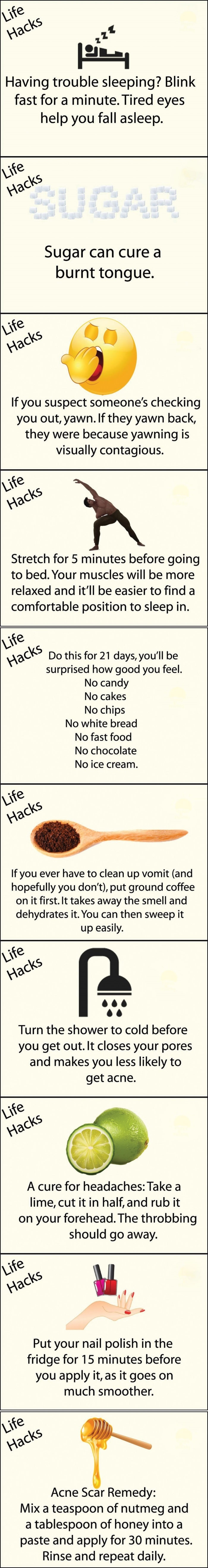 Some life hacks