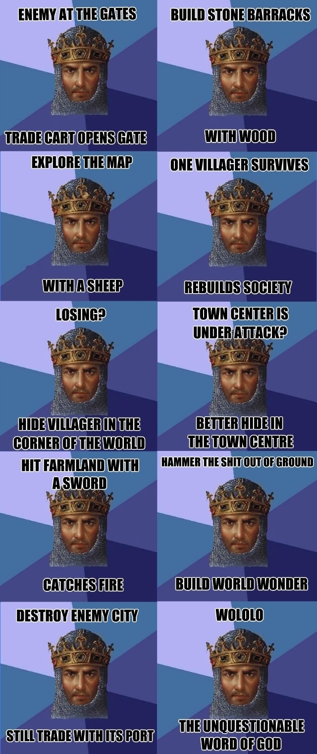 AOE and it's unquestionable logic