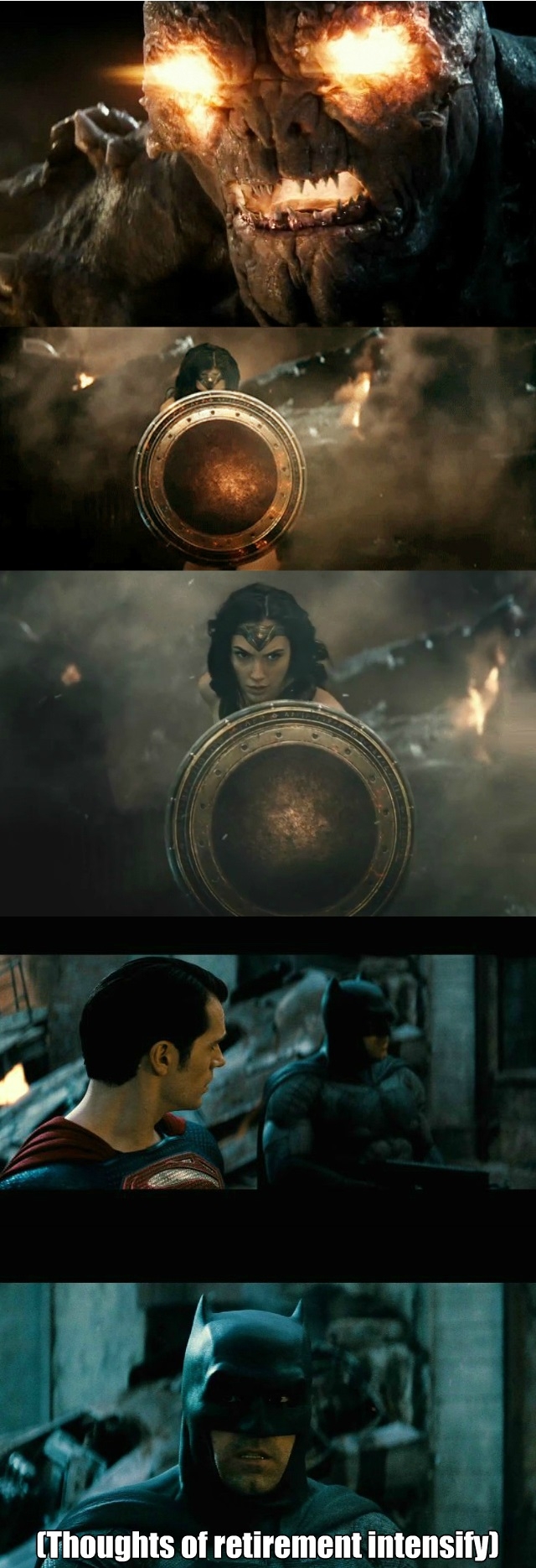 Batman's thoughts