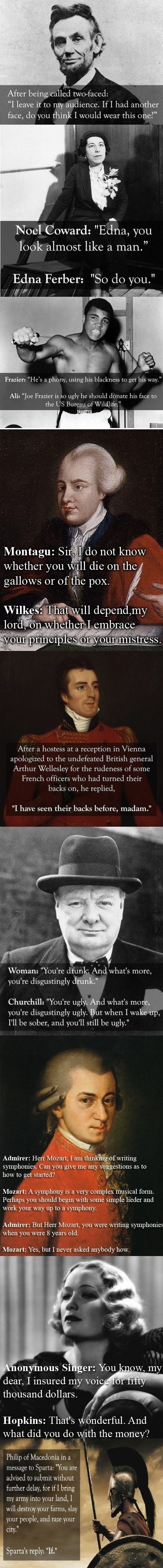 Historical comebacks