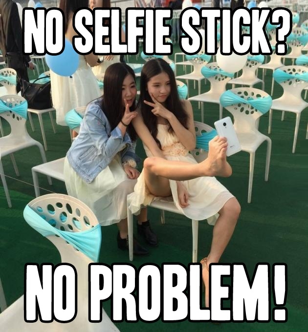 Selfie level Asian