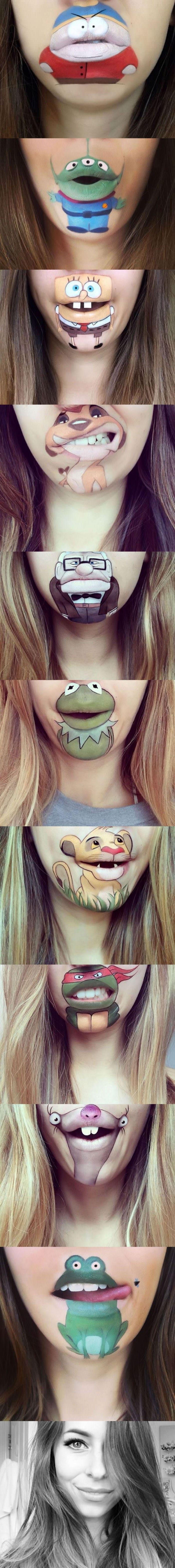 Cool lip art