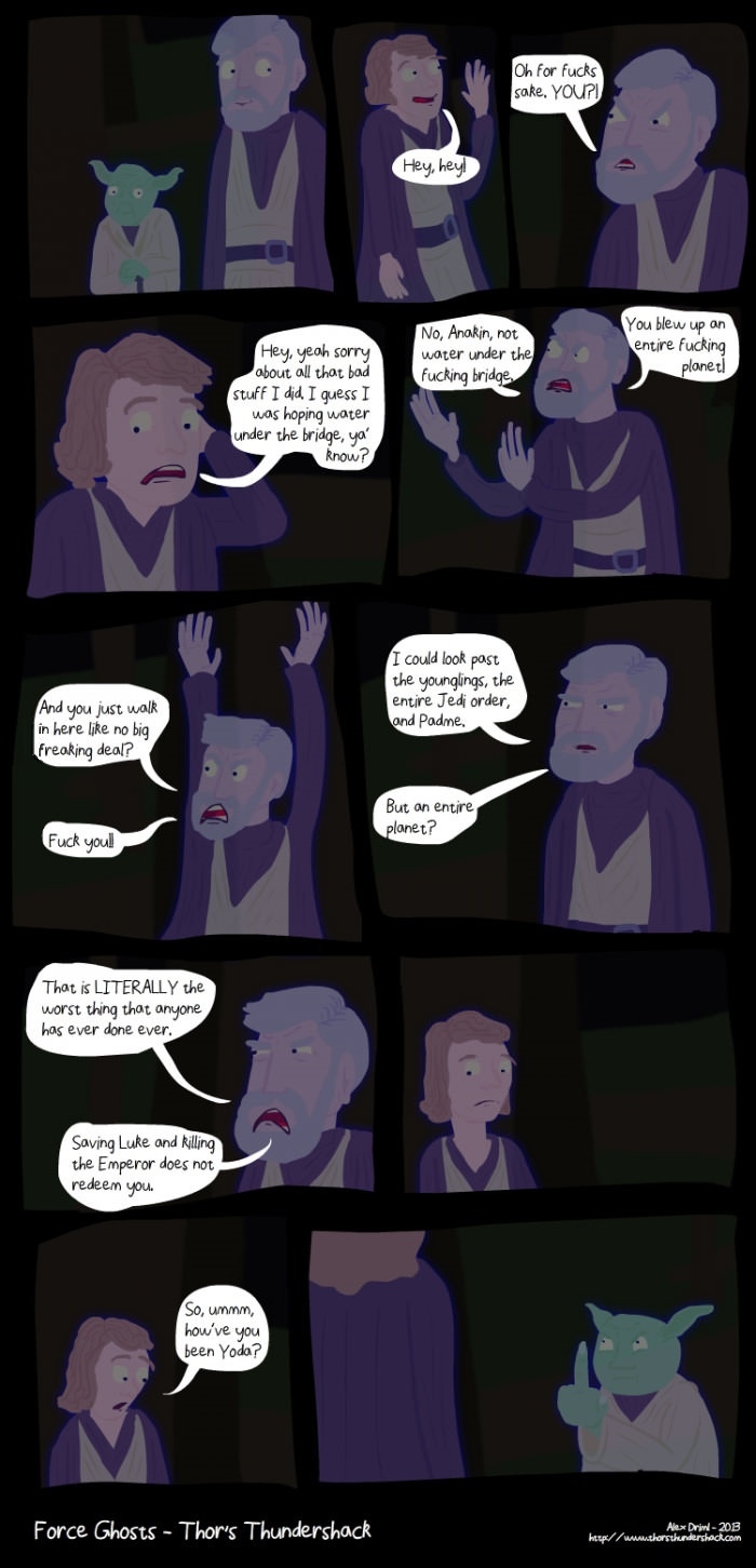 A bada** Yoda is!