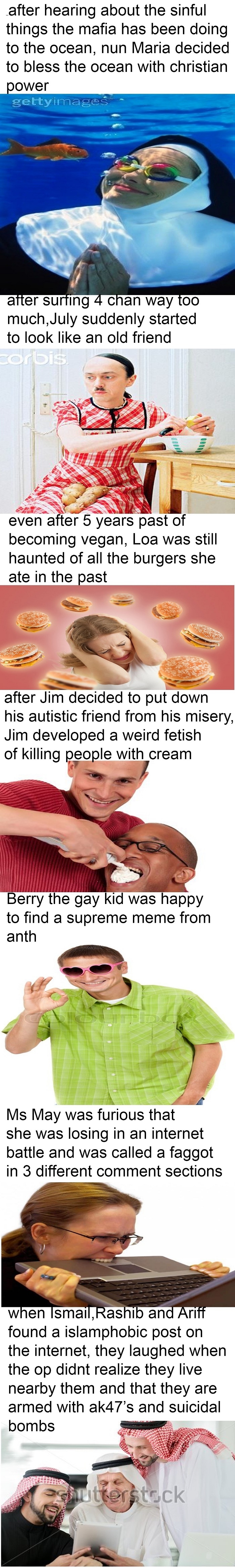 Having fun with stock images