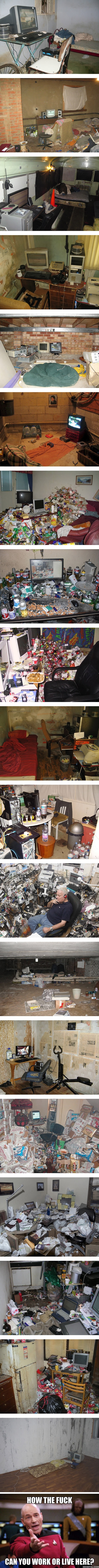 Most depressing home offices ever