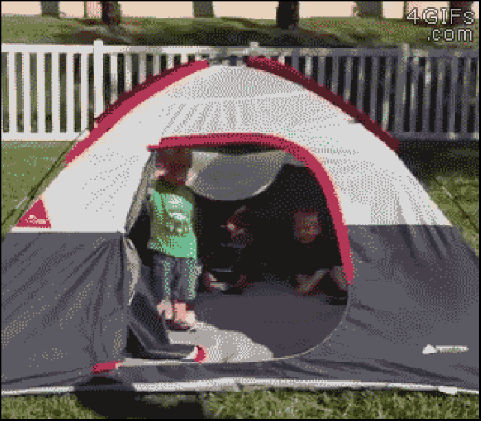 Kids falling